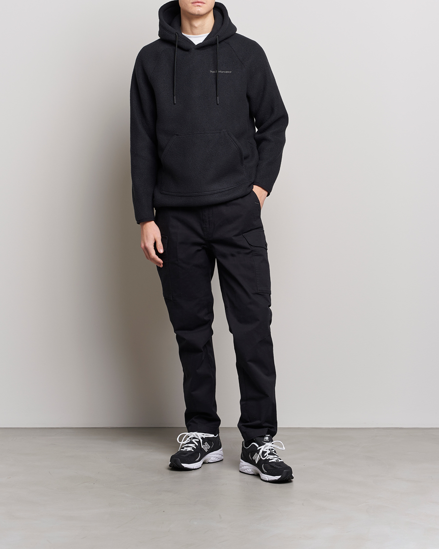 Mies | Puserot | Peak Performance | Fleece Hood Black
