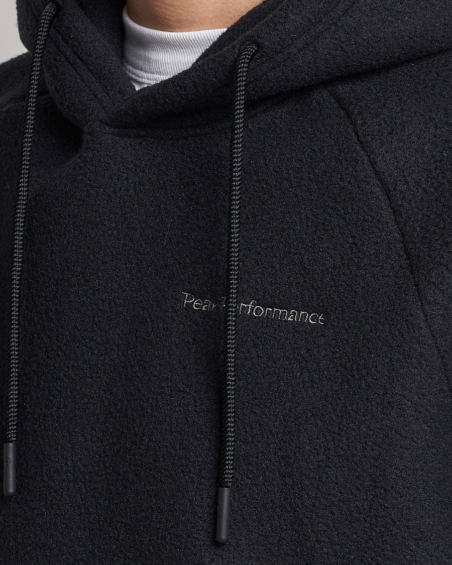 Mies | Puserot | Peak Performance | Fleece Hood Black