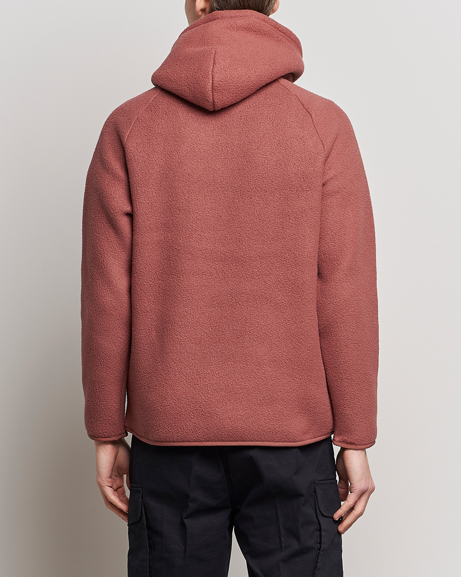 Mies | Puserot | Peak Performance | Fleece Hood Classic Clay