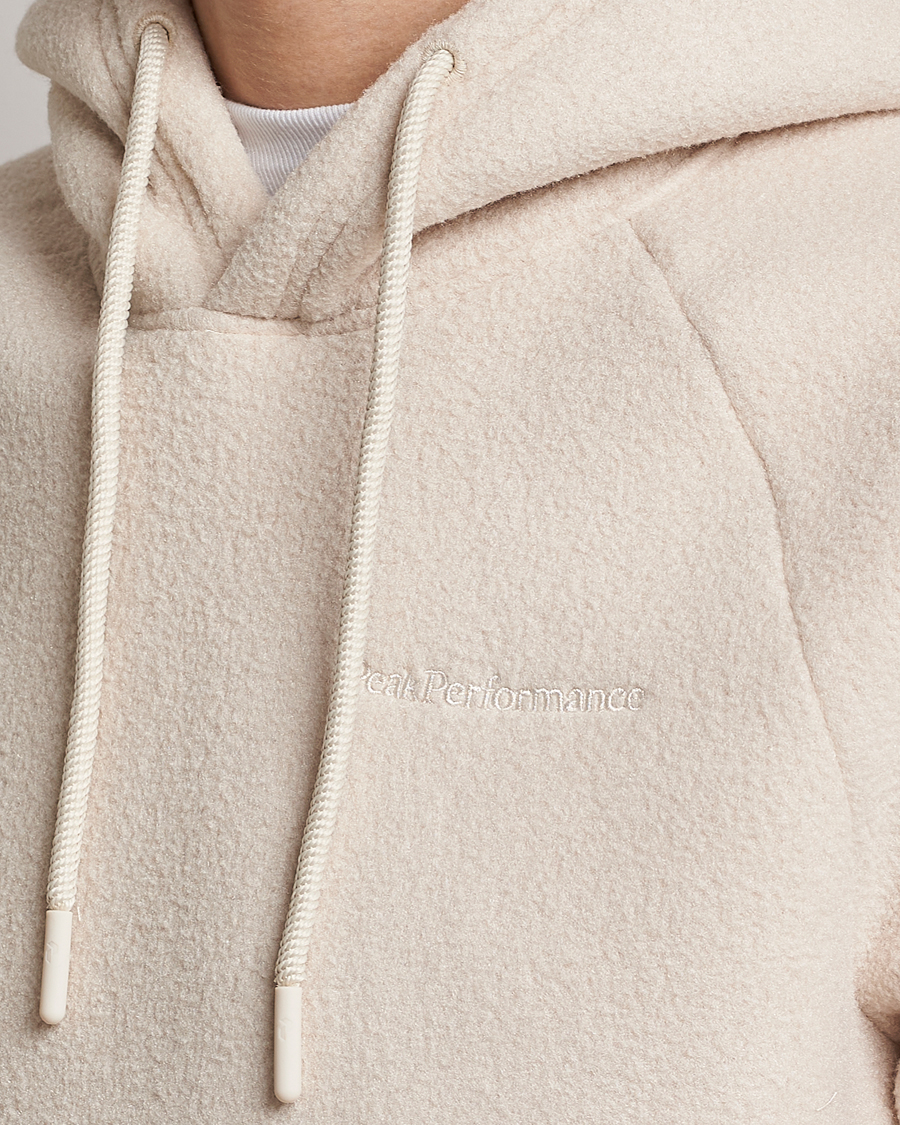 Mies | Puserot | Peak Performance | Fleece Hood Sand Fog