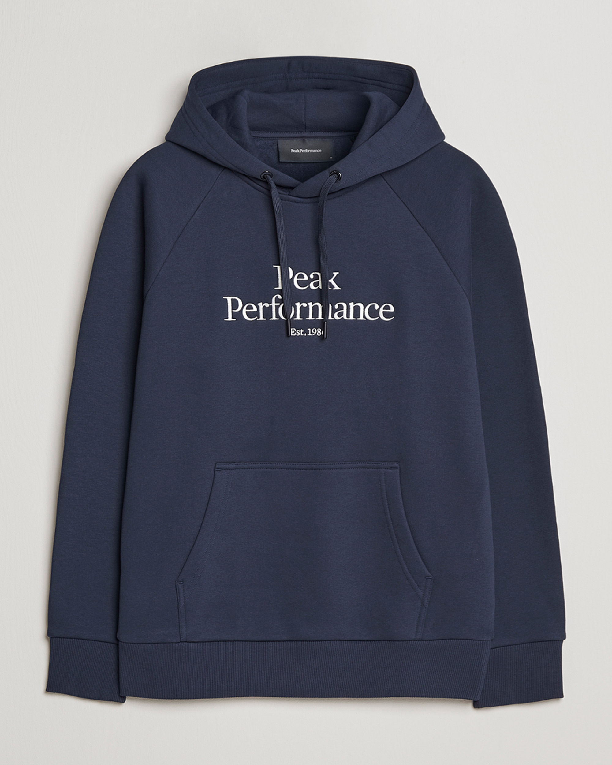Mies | Puserot | Peak Performance | Original Logo Hoodie Blue Shadow