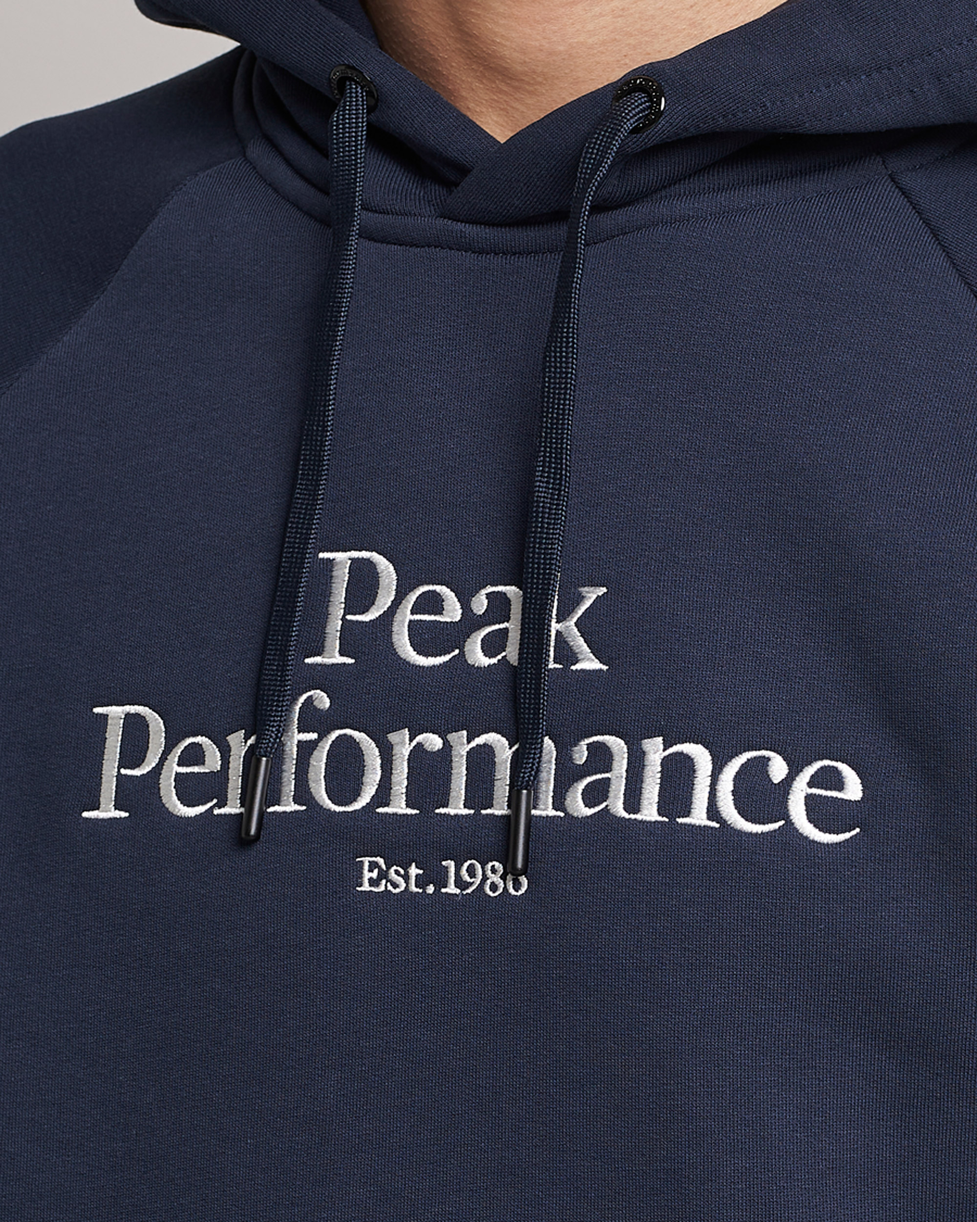 Mies | Puserot | Peak Performance | Original Logo Hoodie Blue Shadow