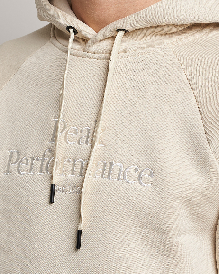 Mies | Puserot | Peak Performance | Original Logo Hoodie Sand Fog