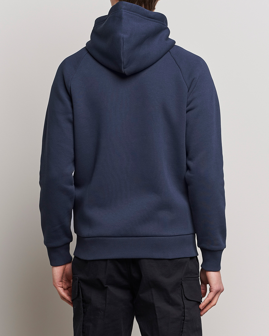 Mies | Puserot | Peak Performance | Original Logo Full Zip Hoodie Blue Shadow
