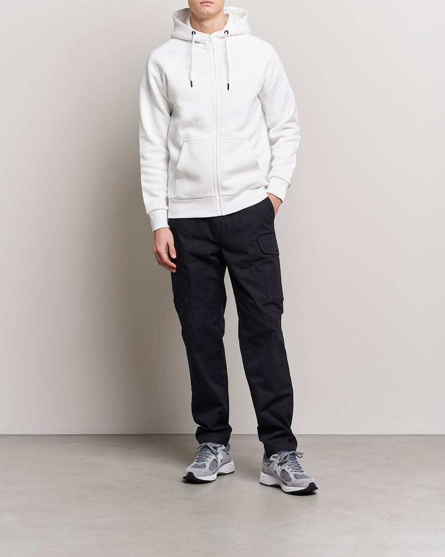 Mies | Puserot | Peak Performance | Original Small Logo Full Zip Off White