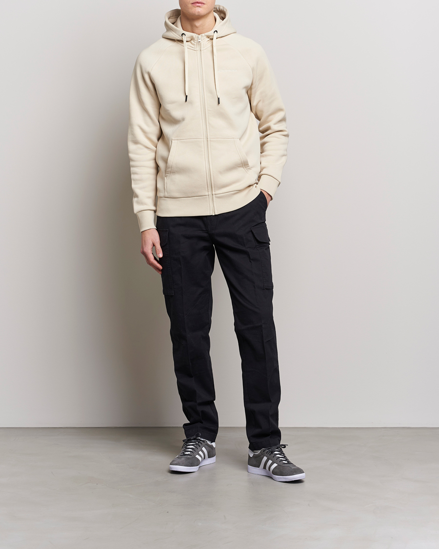 Mies | Puserot | Peak Performance | Original Small Logo Full Zip Sand Fog