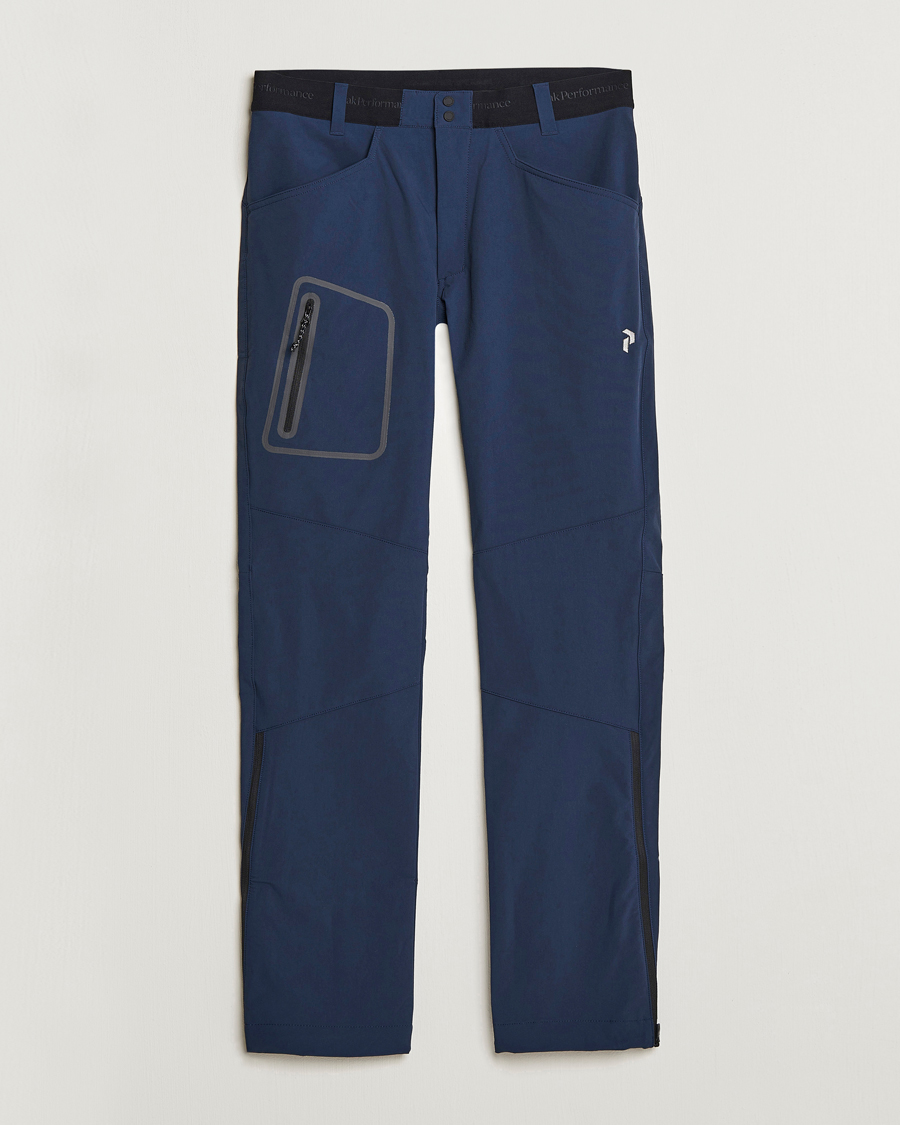 Mies | Housut | Peak Performance | Tech Light Woven Scale Pants Blue Shadow
