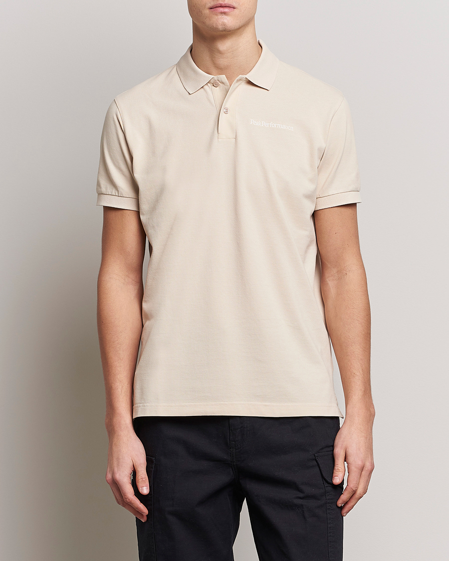 Mies | Pikeet | Peak Performance | Original Polo Sand Fog