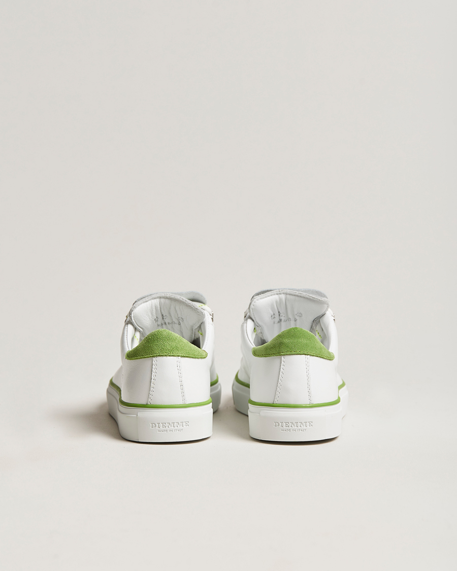 Mies | Diemme Marostica Low Sneaker White Nappa Lime | Diemme | Marostica Low Sneaker White Nappa Lime