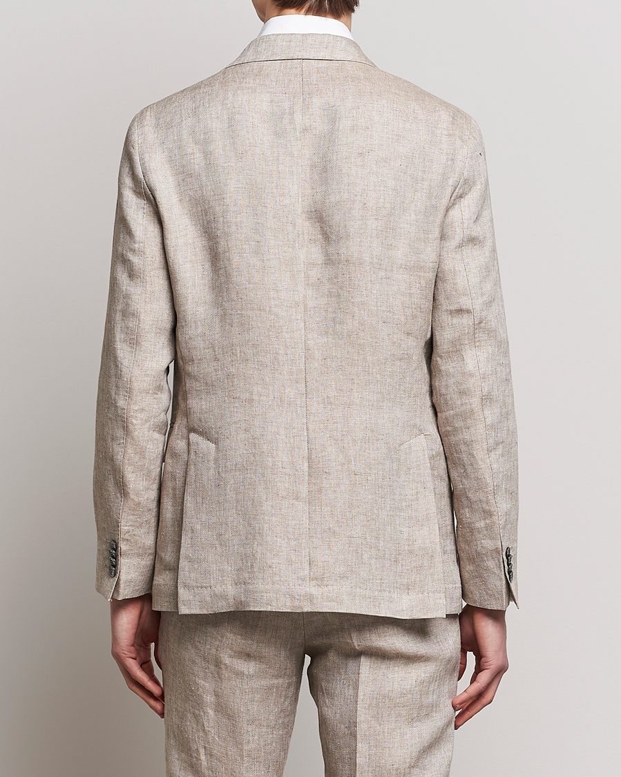 Mies | Pikkutakit | Oscar Jacobson | Ferry Soft Linen Blazer Beige