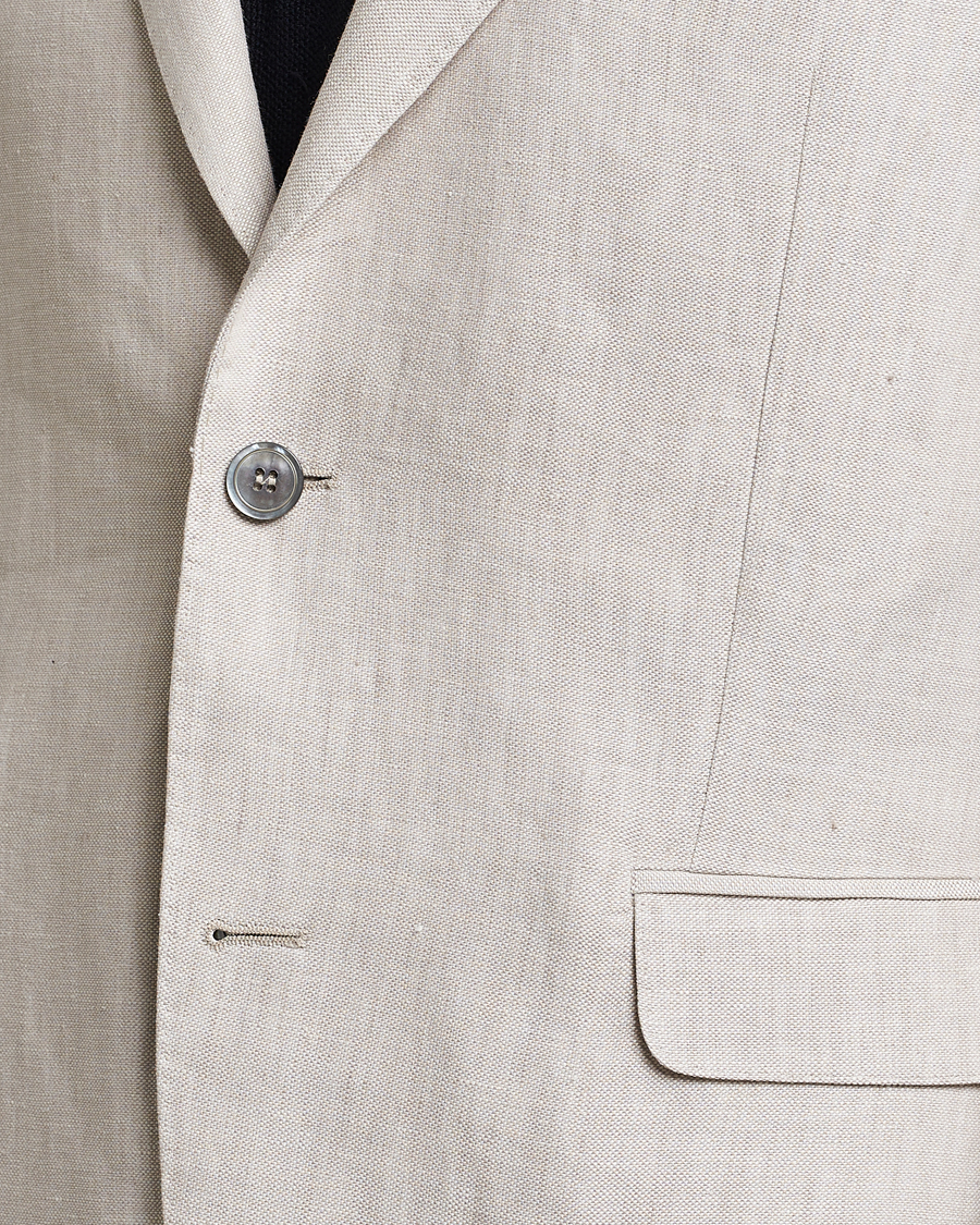 Mies | Pikkutakit | Oscar Jacobson | Ferry Soft Linen Blazer Off White