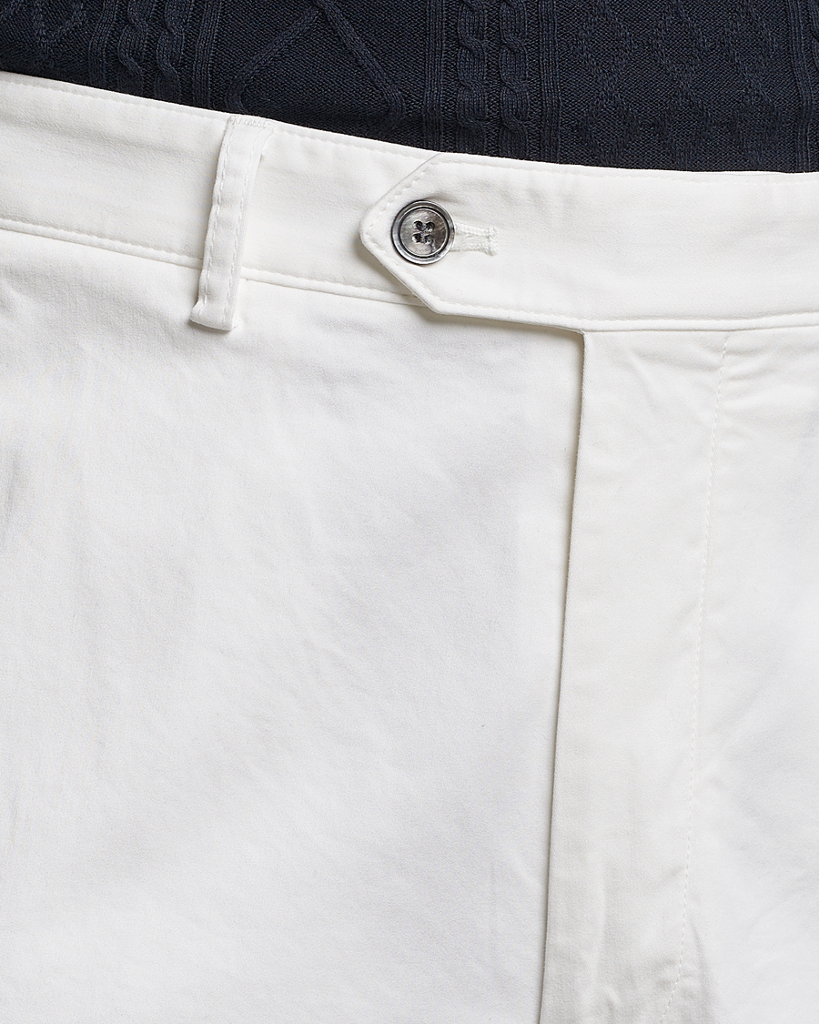 Mies | Housut | Oscar Jacobson | Tanker Pleat Cotton Trousers Off White