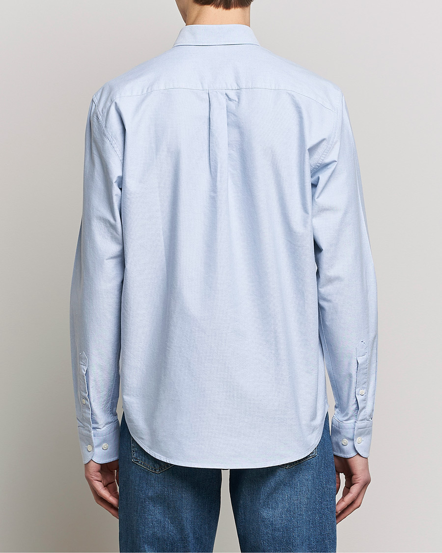 Mies | Kauluspaidat | Oscar Jacobson | Regular Fit Button Down Oxford Shirt Light Blue