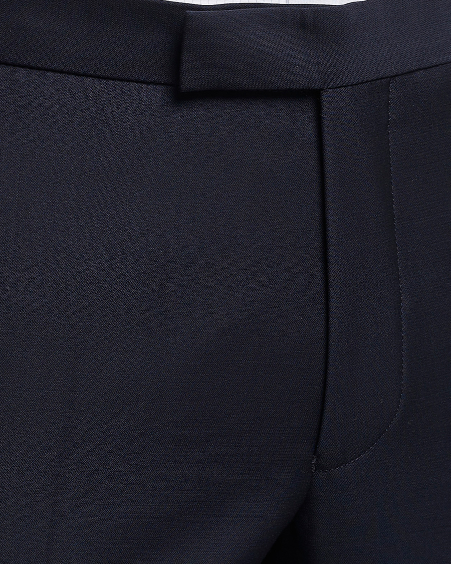 Mies | Housut | Oscar Jacobson | Denz Tuxedo Trousers Navy