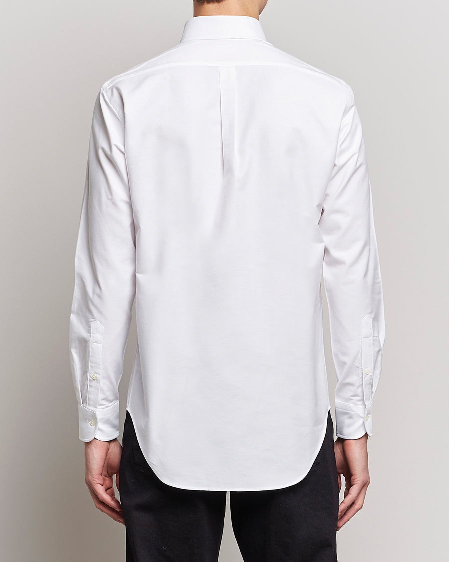 Mies | Kauluspaidat | Kamakura Shirts | Slim Fit Oxford BD Shirt White