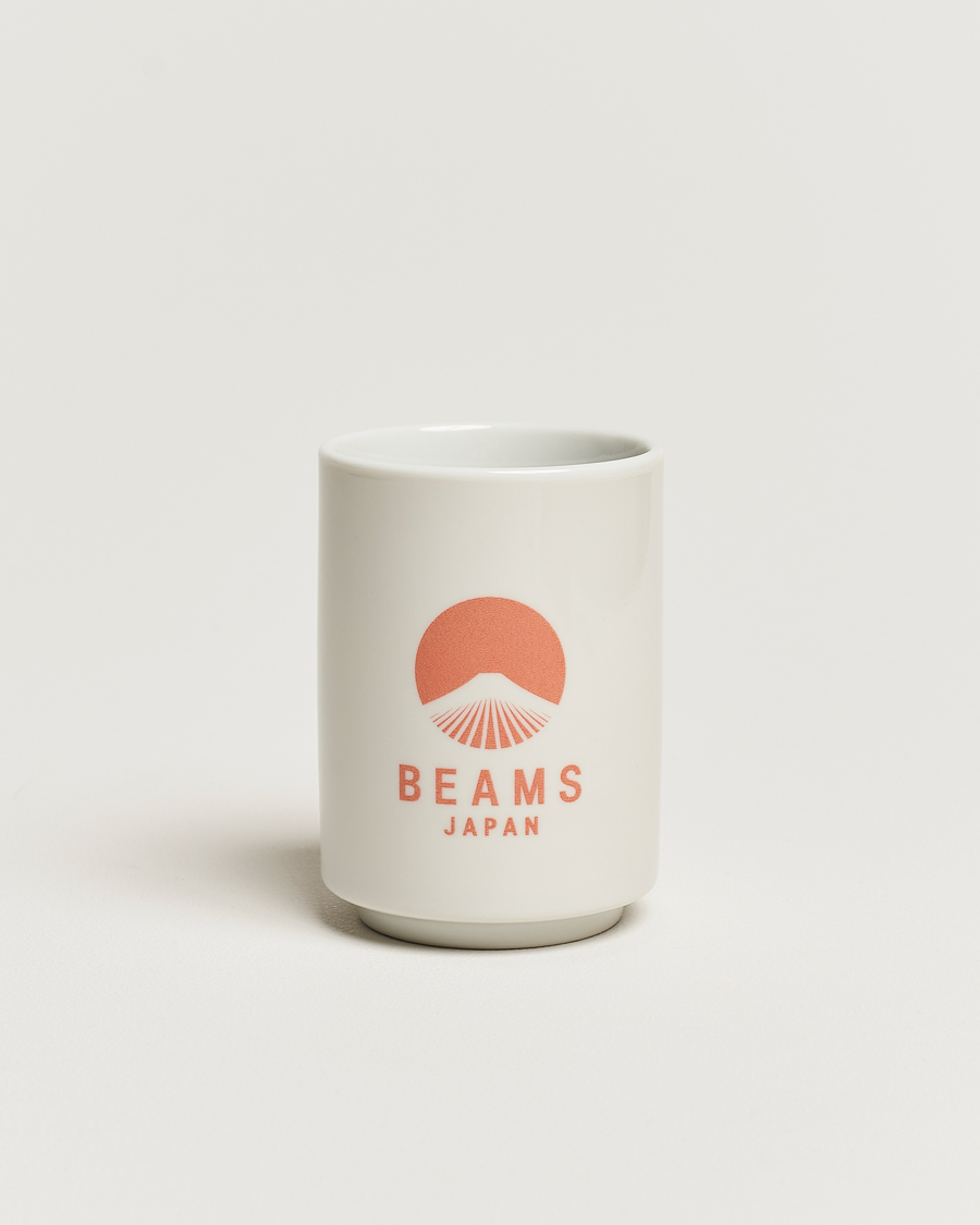 Mies | Beams Japan Logo Sushi Cup White/Red | Beams Japan | Logo Sushi Cup White/Red