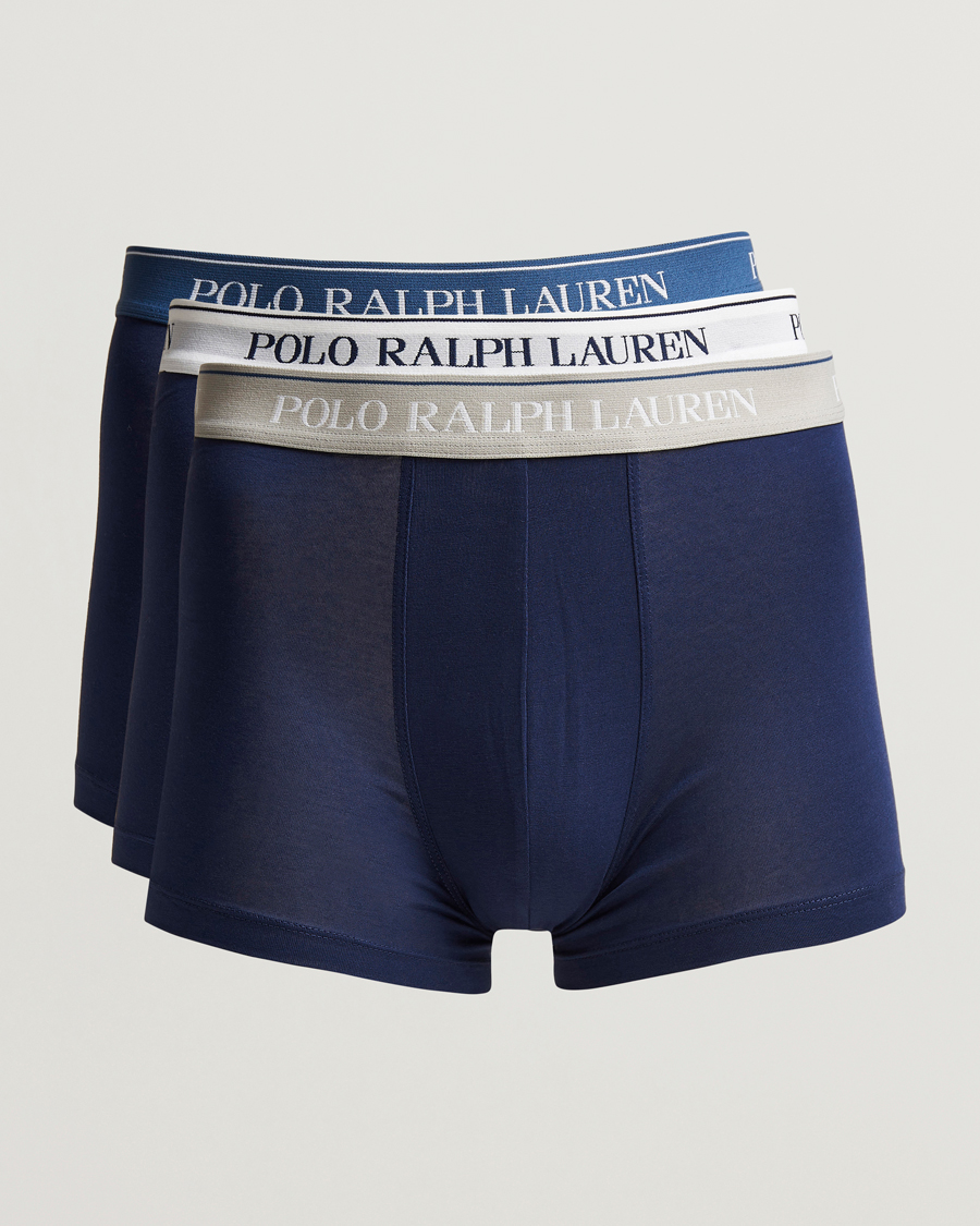 Mies | Alusvaatteet | Polo Ralph Lauren | 3-Pack Trunk Navy