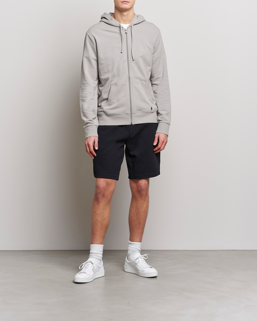 Mies | Puserot | Polo Ralph Lauren | Cotton Jersey Long Sleeve Hoodie Grey Frog