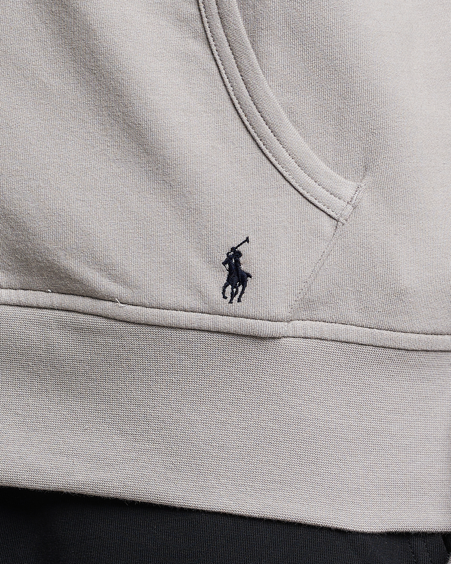 Mies | Puserot | Polo Ralph Lauren | Cotton Jersey Long Sleeve Hoodie Grey Frog