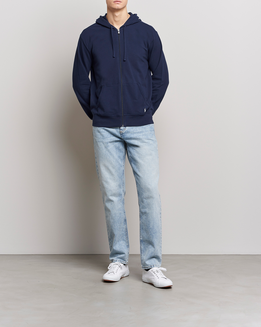 Mies | Puserot | Polo Ralph Lauren | Cotton Jersey Long Sleeve Hoodie Cruise Navy