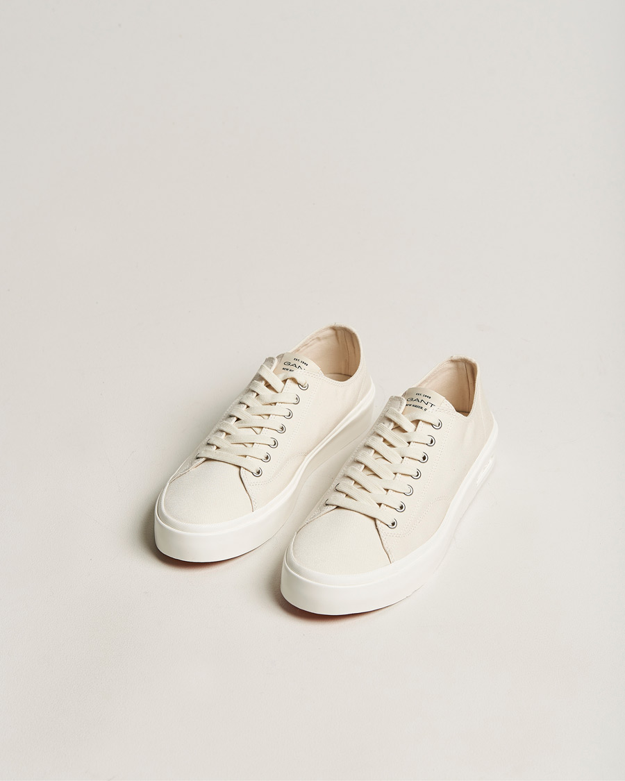 Mies | GANT Prepbro Canvas Sneaker Off White | GANT | Prepbro Canvas Sneaker Off White