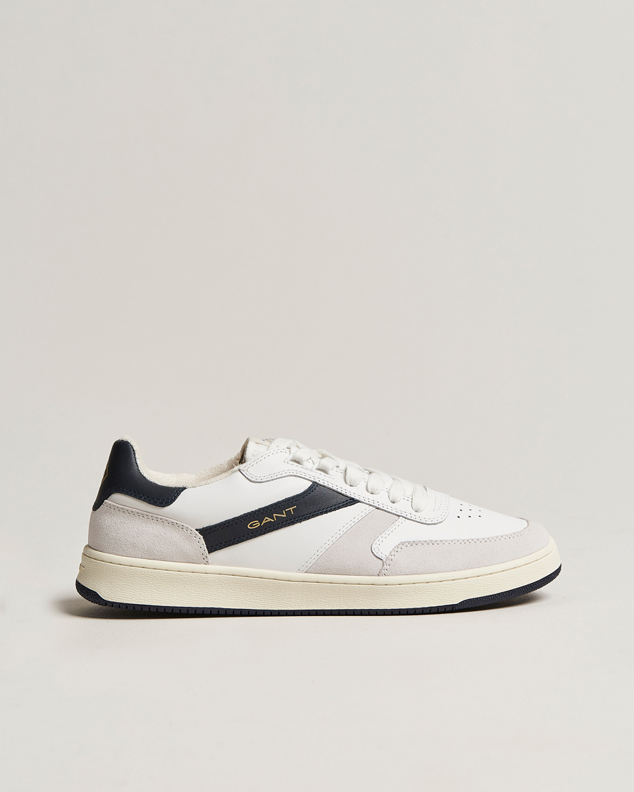 Mies | GANT Goodpal Sneaker White/Marine/Sand Suede | GANT | Goodpal Sneaker White/Marine/Sand Suede