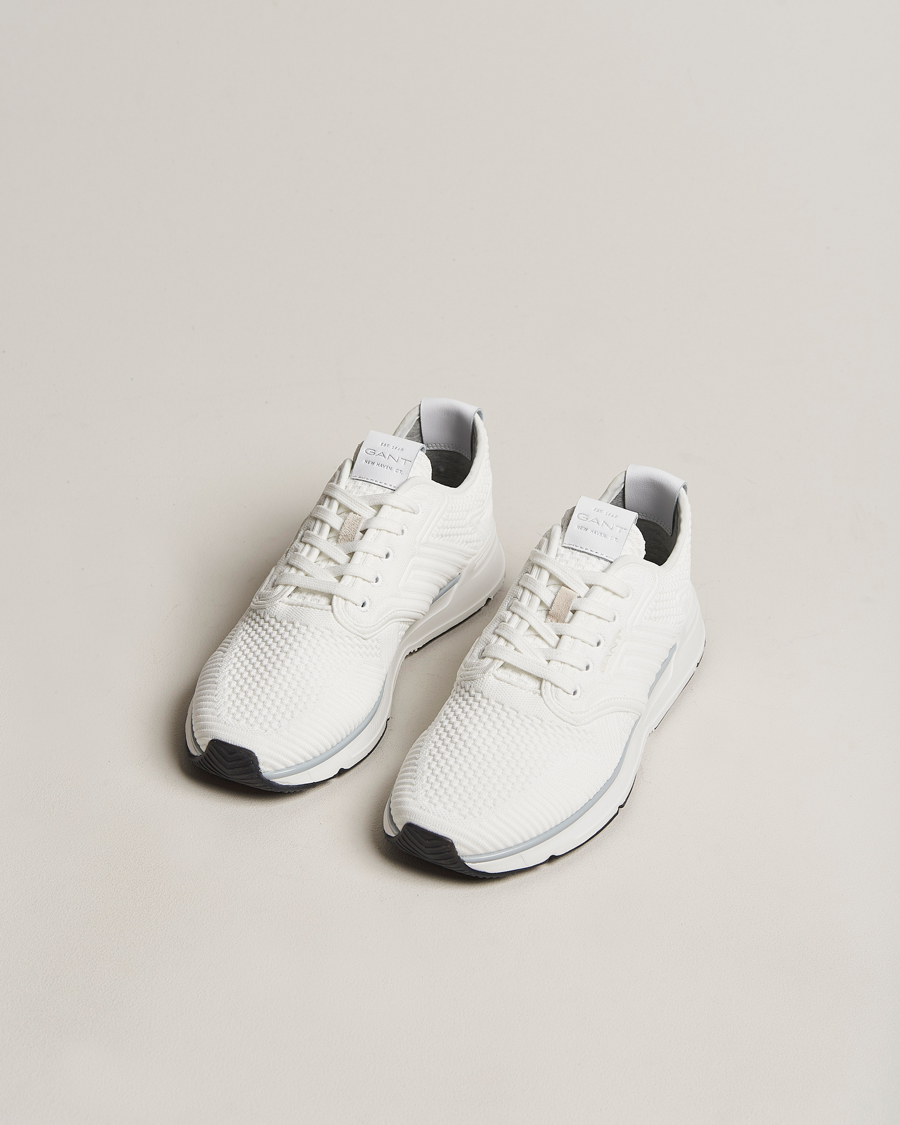 Mies | Preppy Authentic | GANT | Beeker Mesh Sneaker Off White