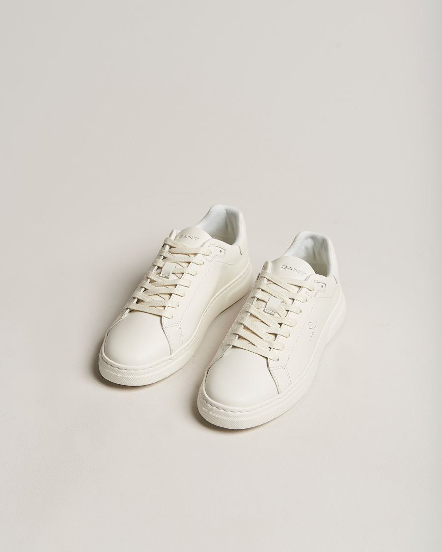 Mies | Preppy Authentic | GANT | Joree Lightweight Leather Sneaker White