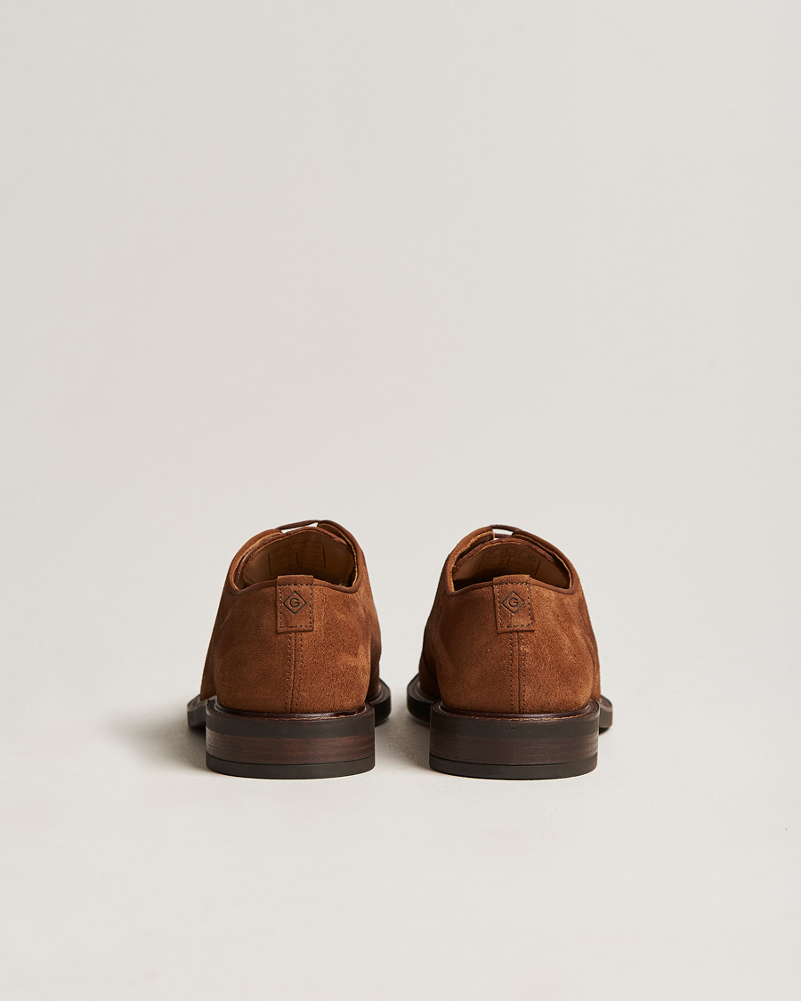 Mies | GANT St Akron Suede Derby Cognac | GANT | St Akron Suede Derby Cognac