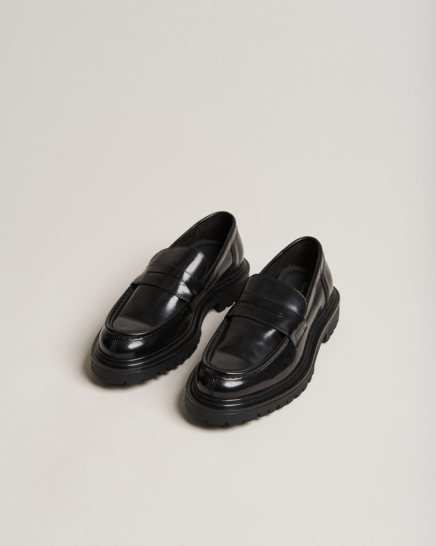 Mies |  | GANT | Jackmote Leather Loafer Black