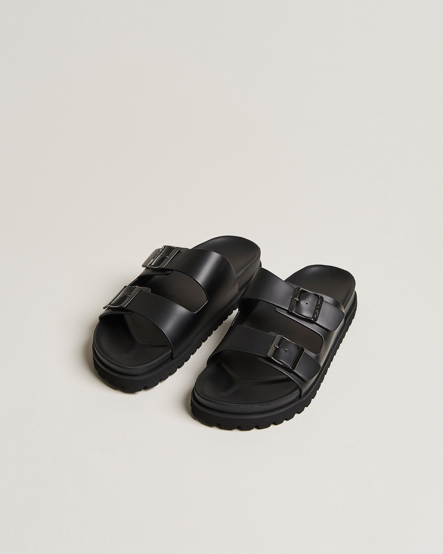 Mies | Sandaalit ja tohvelit | GANT | Primapal Leather Sandal Black