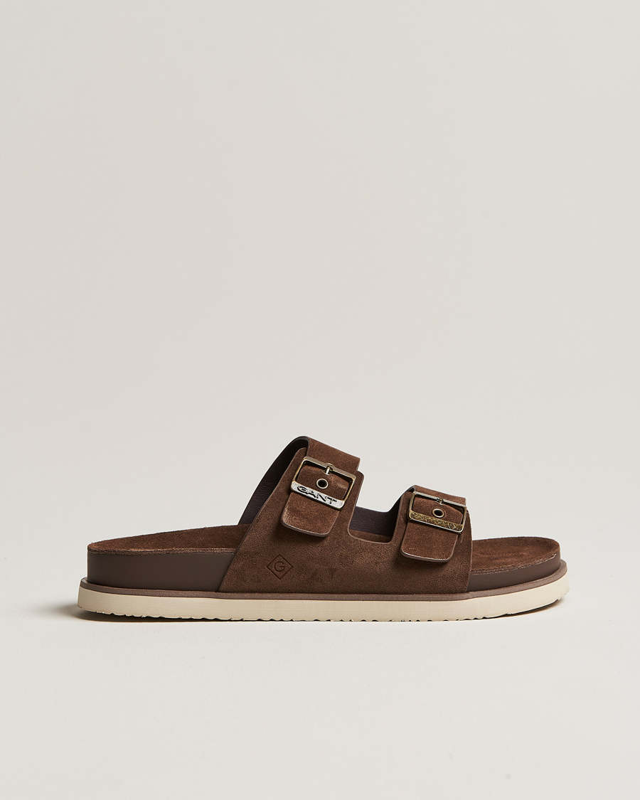 Mies | GANT Palbuddy Suede Sandal Tobacco Brown | GANT | Palbuddy Suede Sandal Tobacco Brown