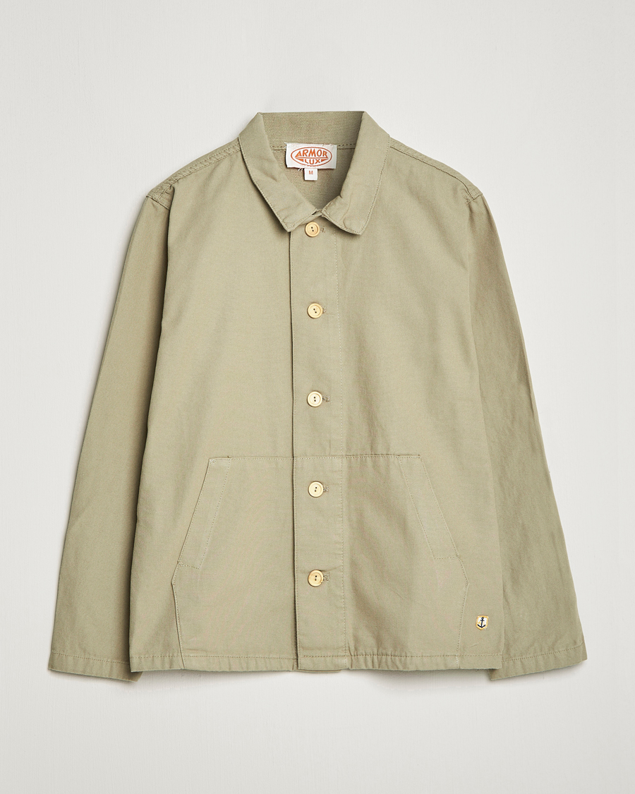 Mies | Kauluspaidat | Armor-lux | Veste Pecheur Heritage Overshirt  Argile