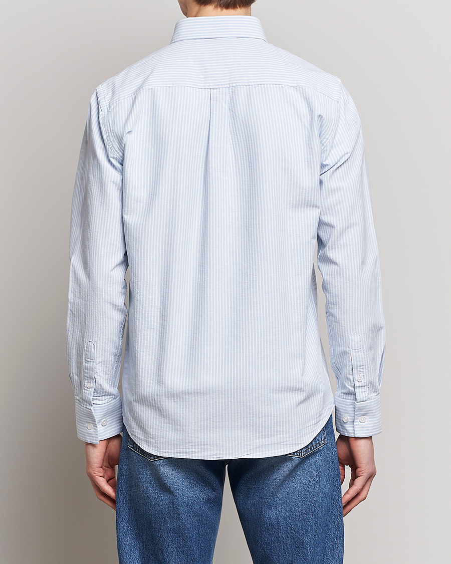 Mies | Kauluspaidat | Armor-lux | Chemise Oxford Shirt Blue/Milk