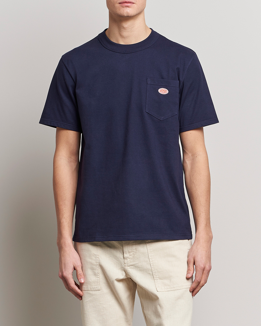 Mies | Armor-lux | Armor-lux | Callac Pocket T-Shirt Navy