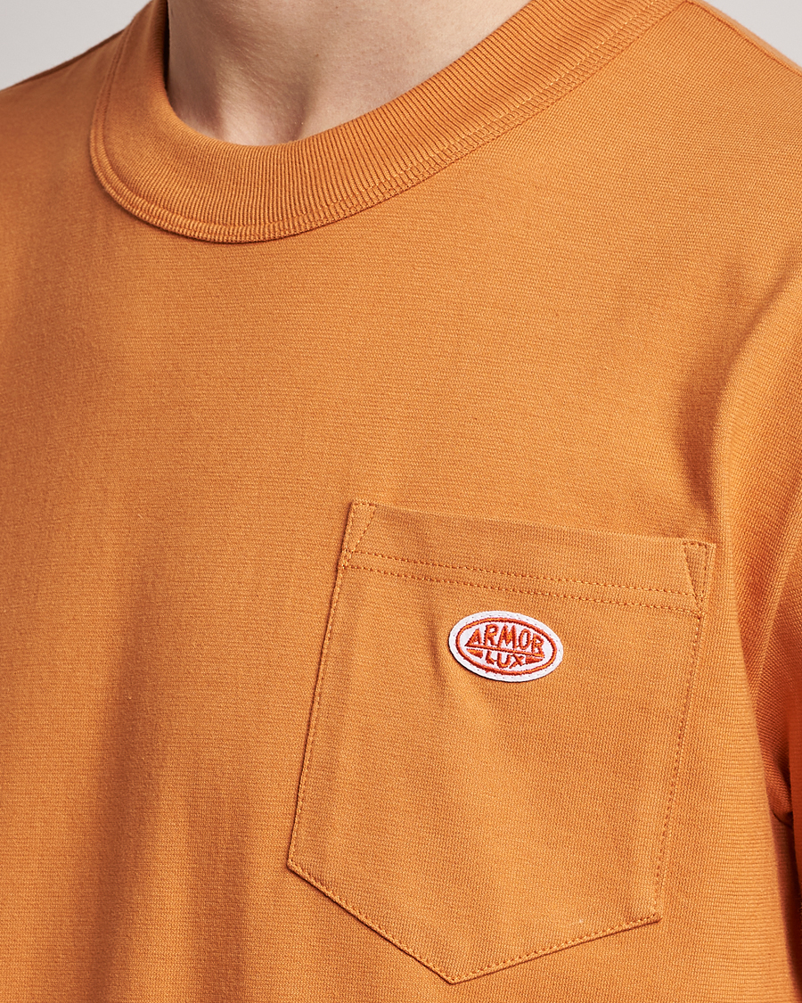 Mies | T-paidat | Armor-lux | Callac Pocket T-Shirt Rusty