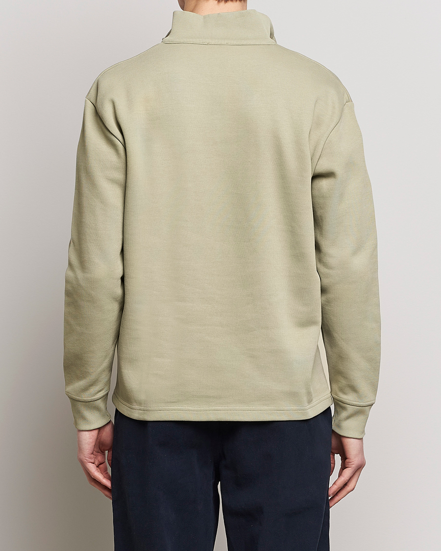 Mies | Puserot | Armor-lux | Camionneur Cotton Half Zip Sweater Argile