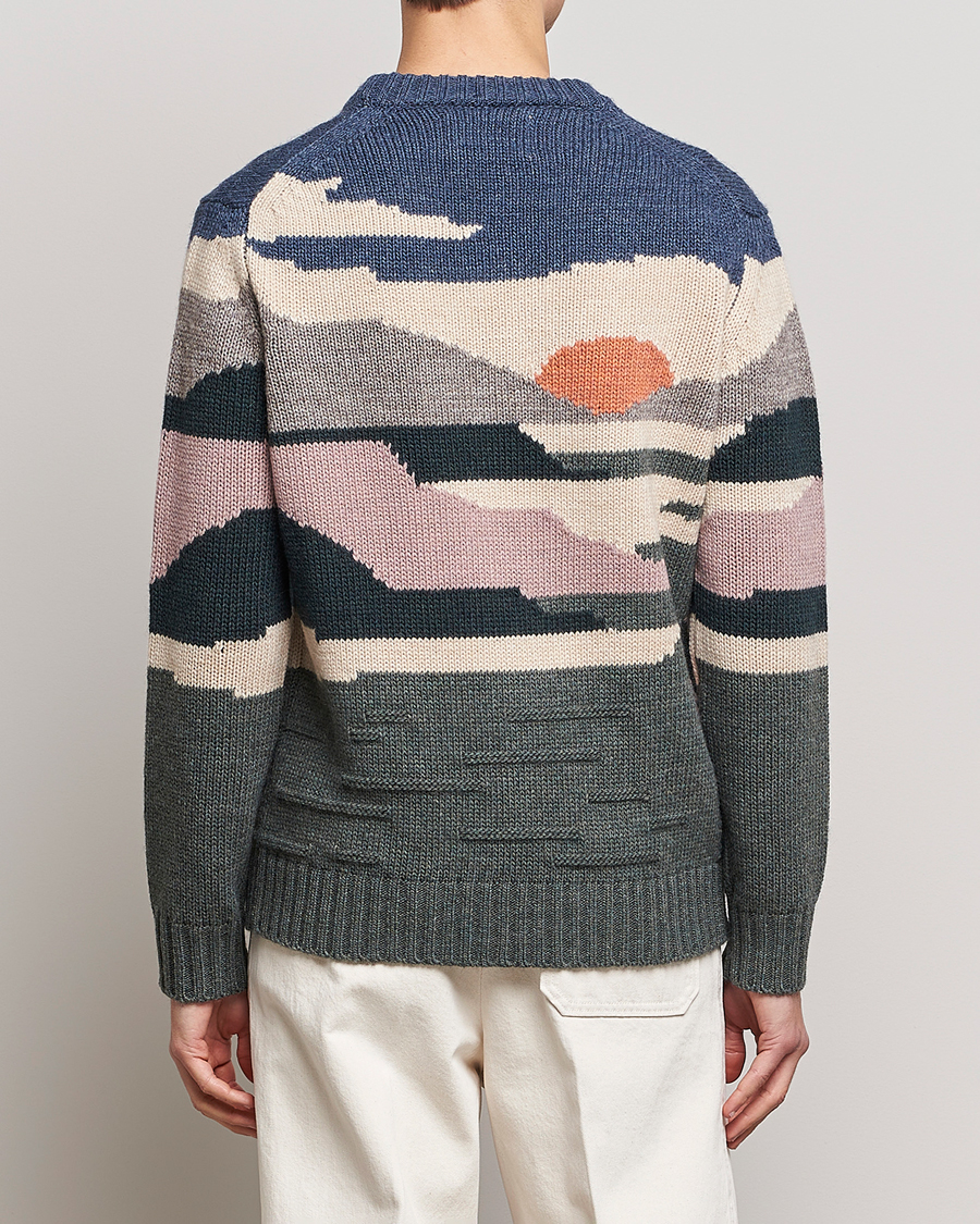 Mies | Puserot | NN07 | Jason Sunset Knitted Sweater Multi