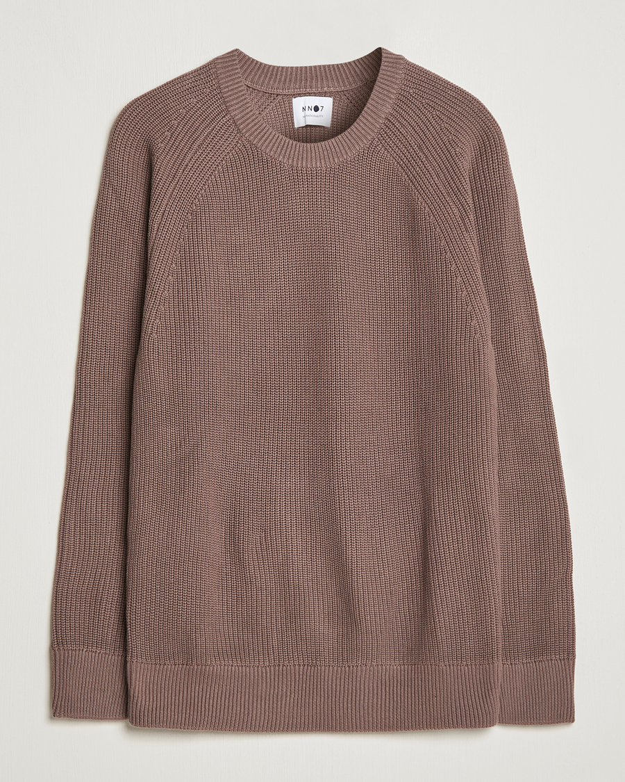 Mies | Puserot | NN07 | Jacobo Cotton Knitted Sweater Iron