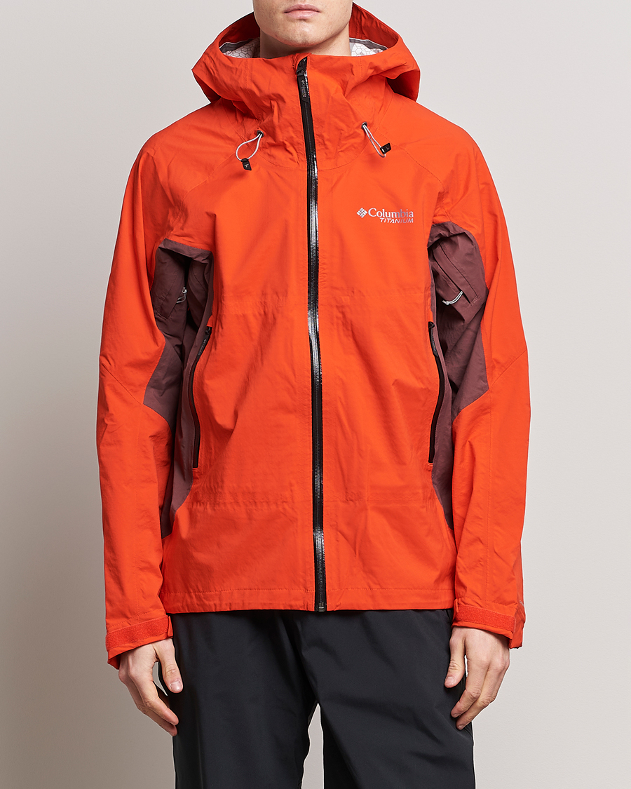 Mies | Nykyaikaiset takit | Columbia | Mazama Trail Shell Waterproof Jacket Spicy
