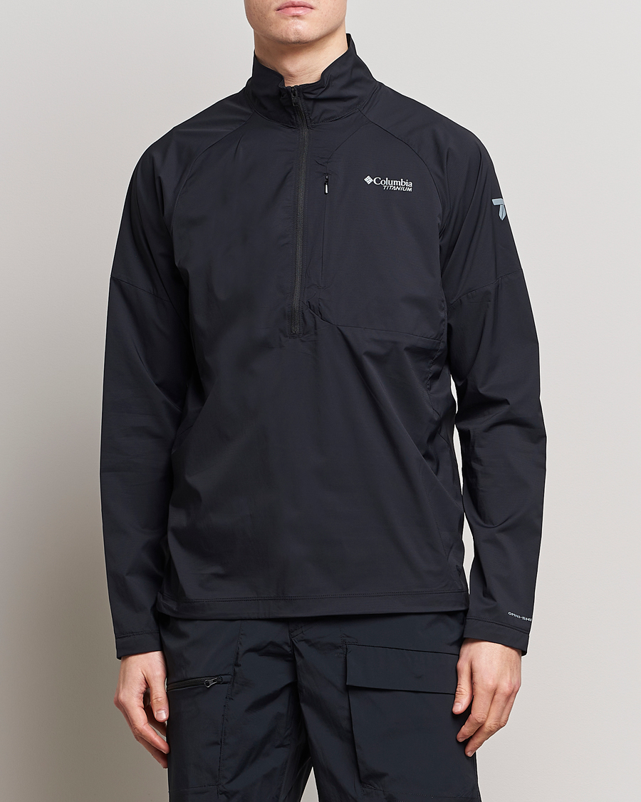 Mies | Nykyaikaiset takit | Columbia | Titan Pass Lightweigt Half Zip Jacket Black