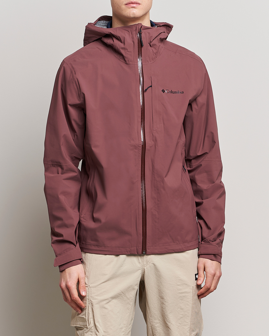 Mies | Nykyaikaiset takit | Columbia | Omni Tech Ampli Dry Shell Jacket Light Raisin
