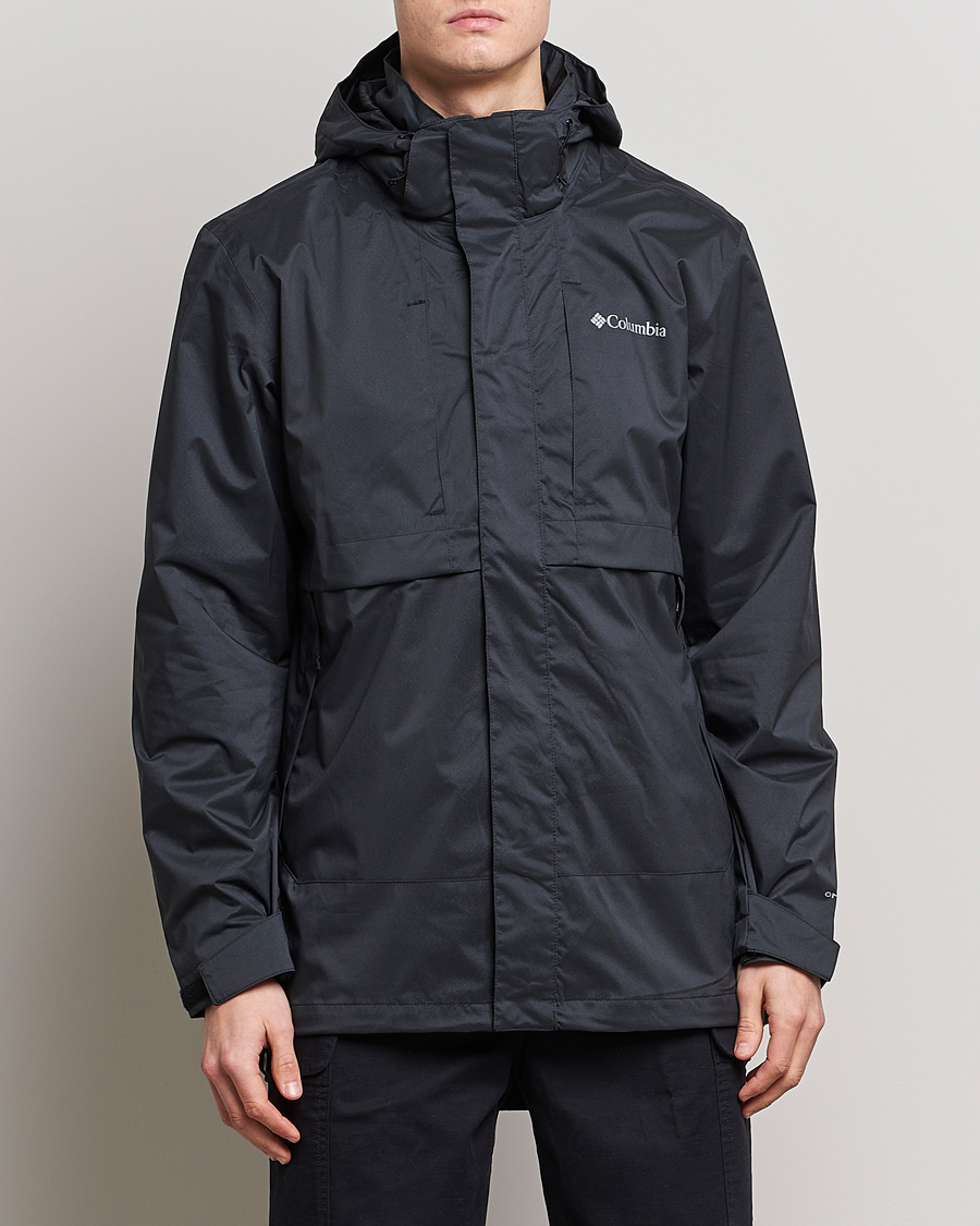 Mies | Takit | Columbia | Wright Lake Rain Jacket Black