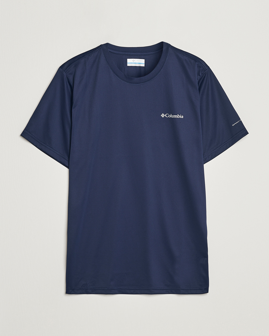 Mies | T-paidat | Columbia | Hike Function T-shirt Collegiate Navy