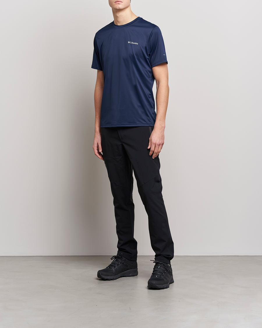 Mies | T-paidat | Columbia | Hike Function T-shirt Collegiate Navy