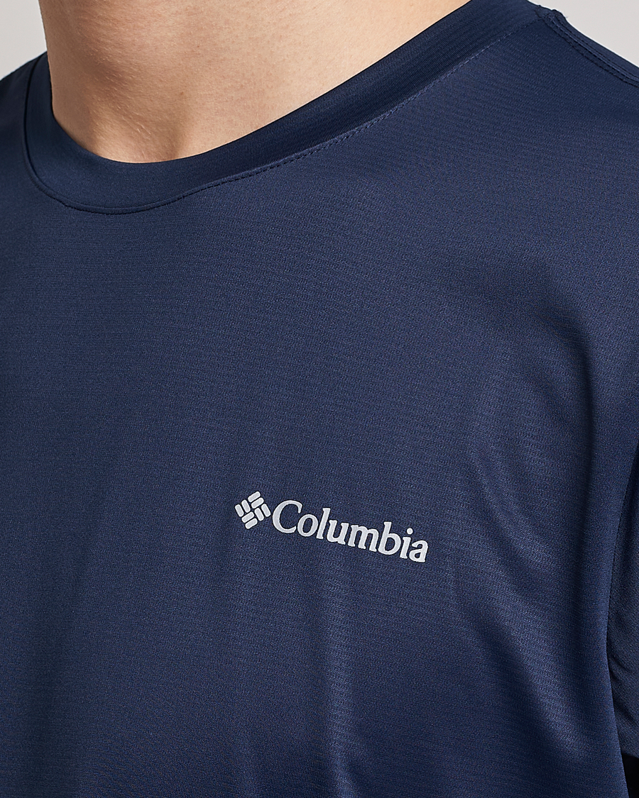 Mies | T-paidat | Columbia | Hike Function T-shirt Collegiate Navy