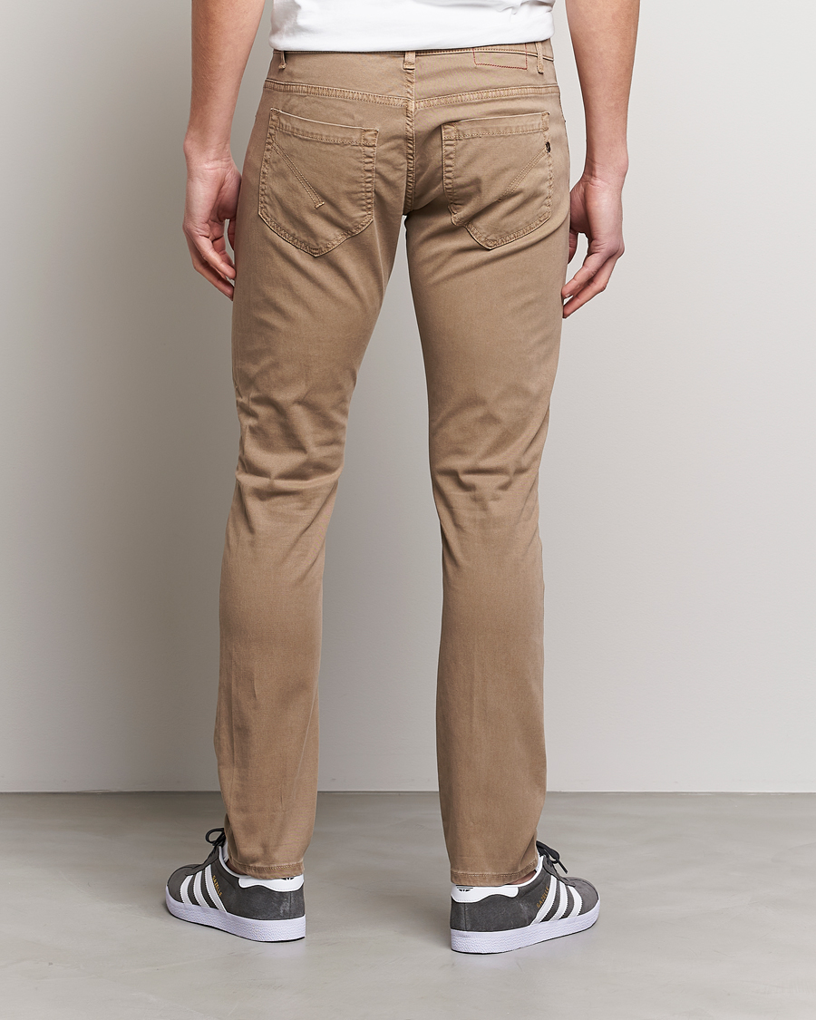 Mies | Housut | Dondup | George Gabardine 5-Pocket Khaki