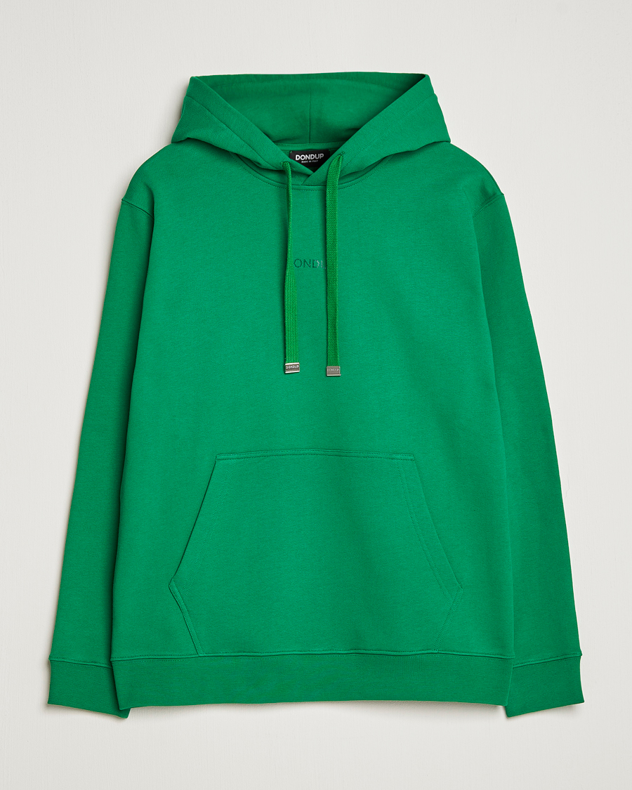 Mies | Puserot | Dondup | Logo Hoodie Green