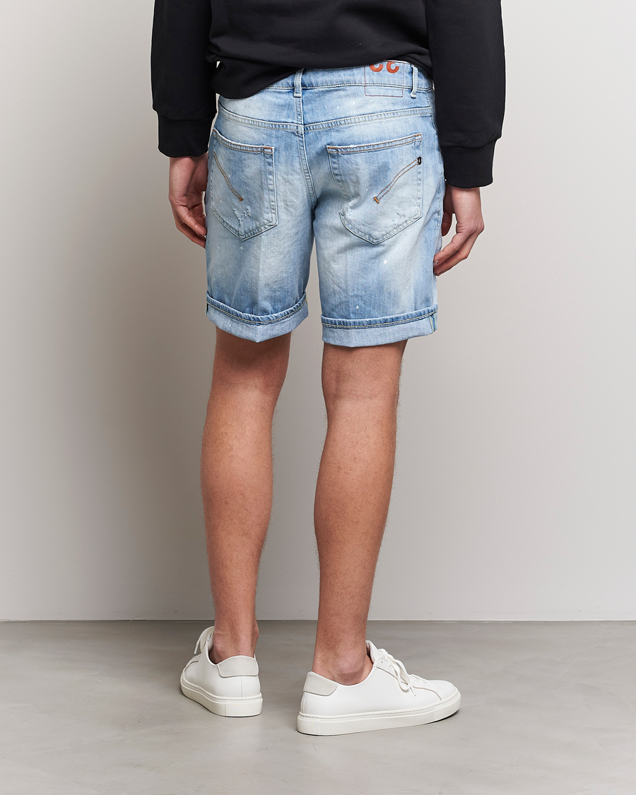 Mies | Shortsit | Dondup | Derick Bull Denim Shorts Light Blue