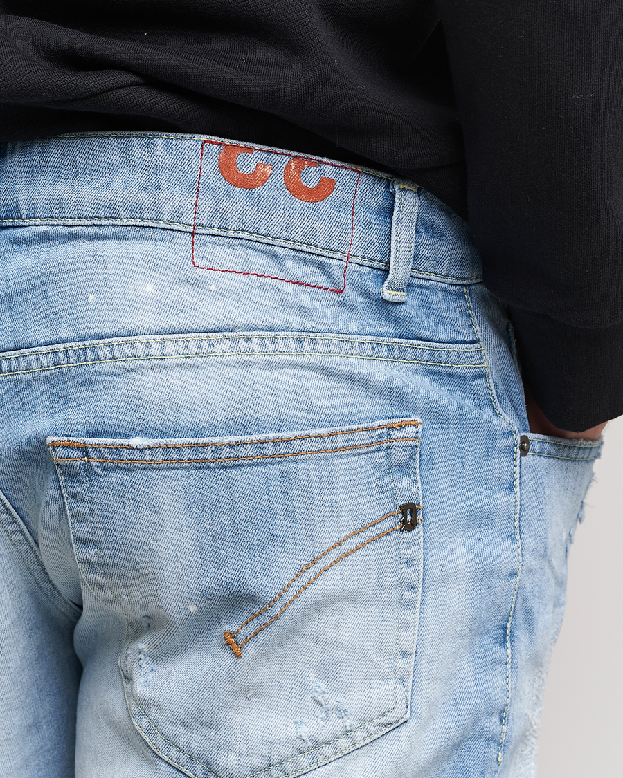 Mies | Shortsit | Dondup | Derick Bull Denim Shorts Light Blue